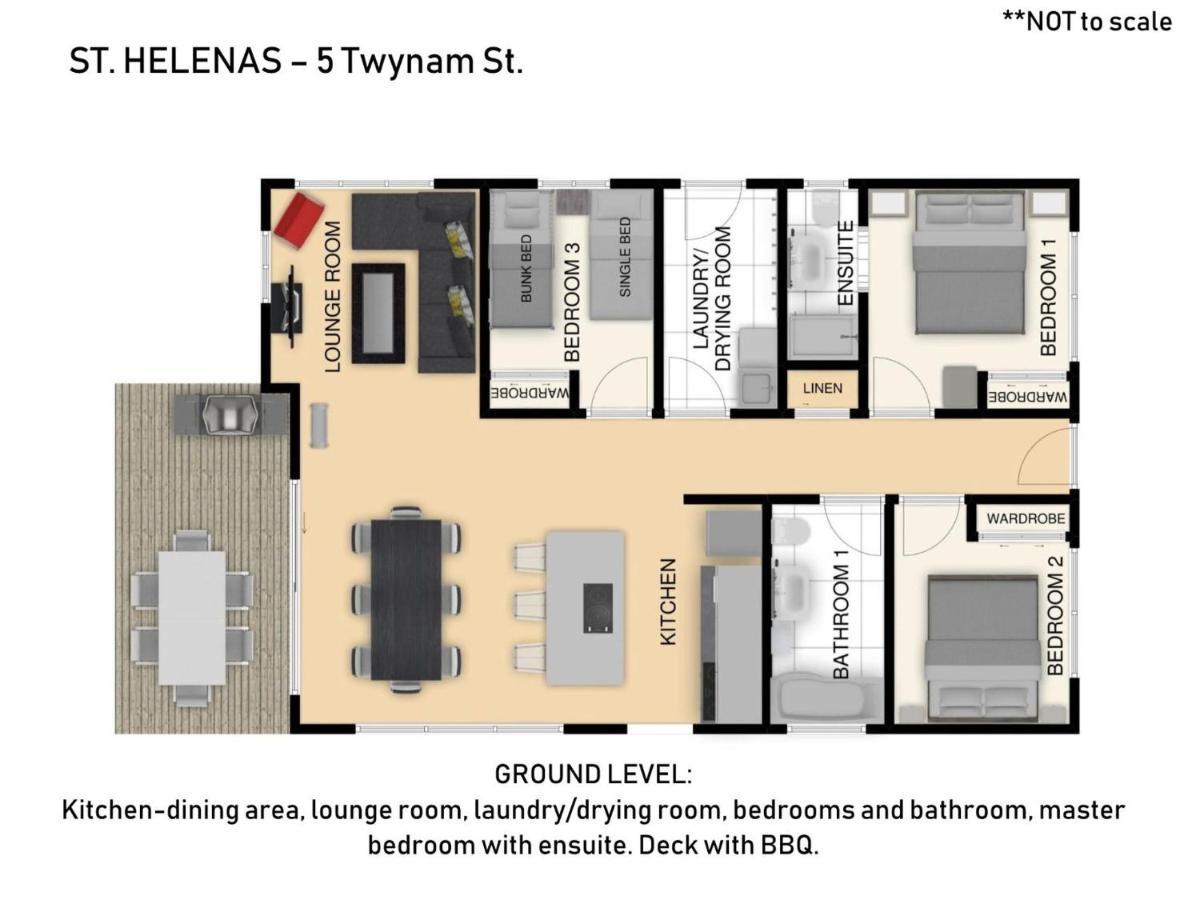 St Helenas 5 Twynam Street Villa Джиндабайн Екстериор снимка